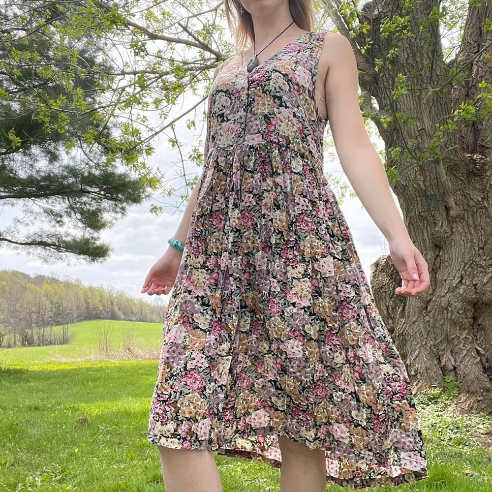 Vintage Rayon Dress